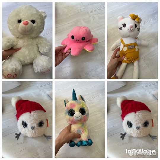 Детские игрушки мягкие