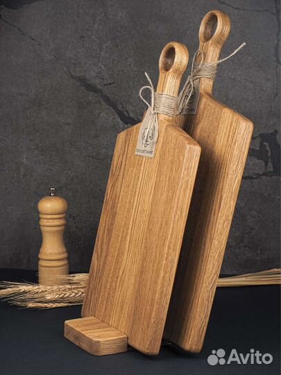 Доска кухонная, разделочная, дуб