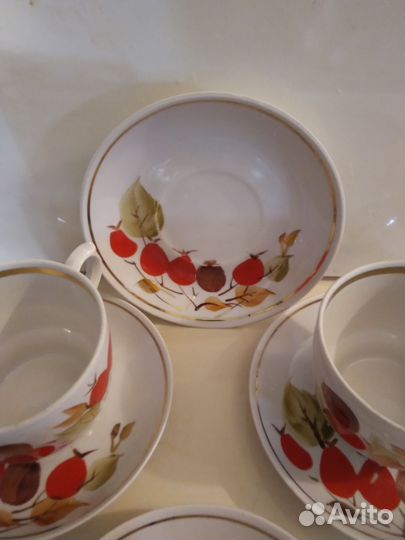 Чайные пары фарфор Кисловодский