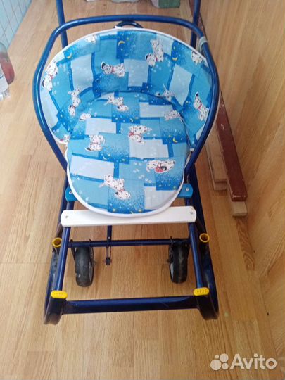 Детские санки с колесами