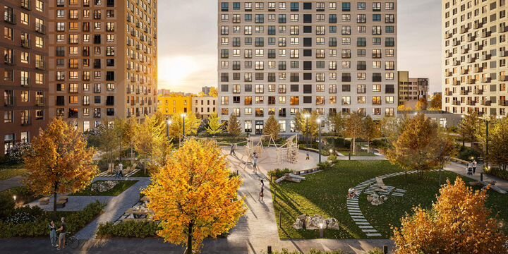 2-к. квартира, 60,7 м², 6/32 эт.