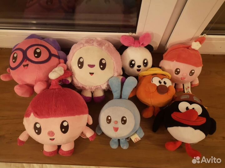 Смешарики мягкие игрушки