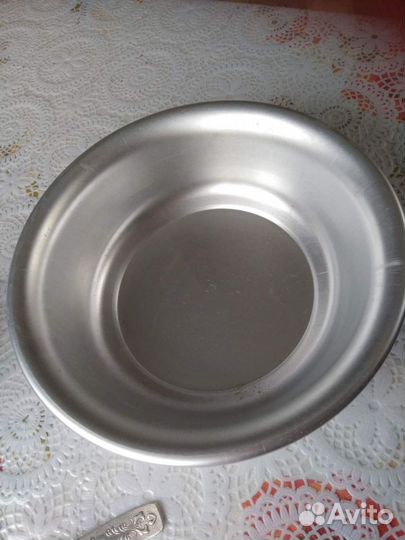 Миска алюминиевая новая, советское качество