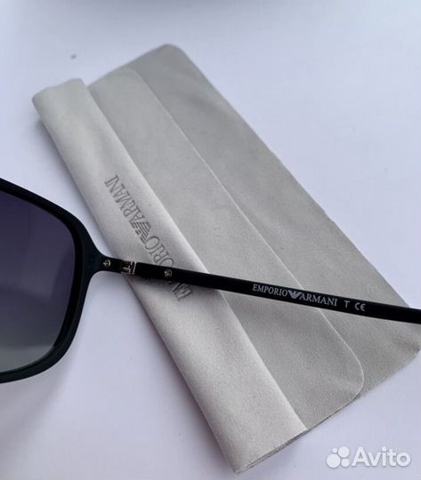 Очки emporio armani avitor авиаторы черные