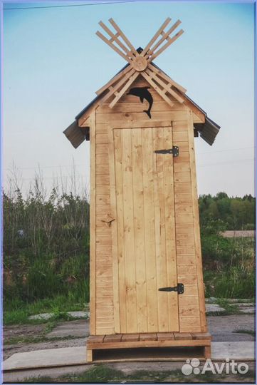 Дачный туалет деревянный эдч 799