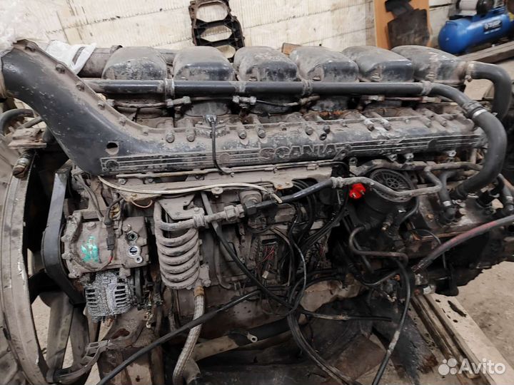 Разбираю DC 12 14 hpi Scania
