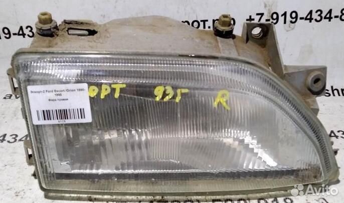 Фара правая Ford Escort 90-95г
