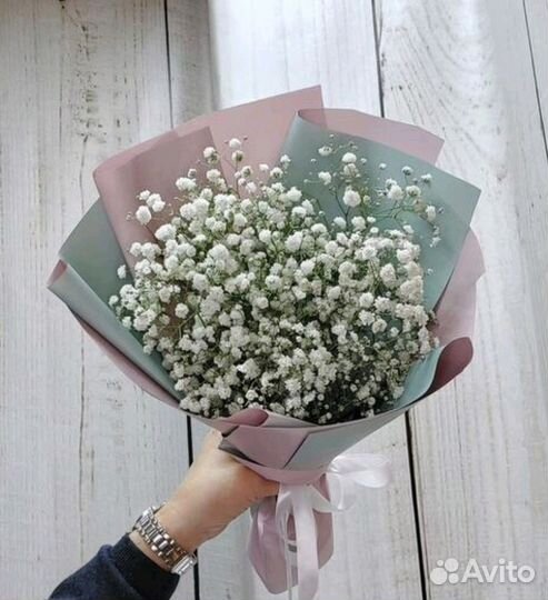 Цветы и Букеты Гипсофилы Доставка Самовывоз
