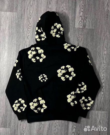 Худи denim tears x travis scott