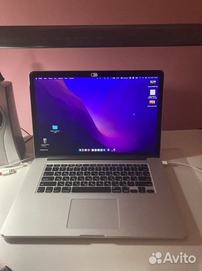 Серебристый Macbook pro 15 2015 2,8 Ghz обмен