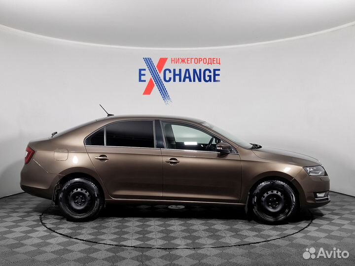 Skoda Rapid 1.6 МТ, 2018, 119 000 км