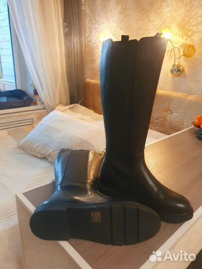 Сапоги женские натуральная кожа 40 размер
