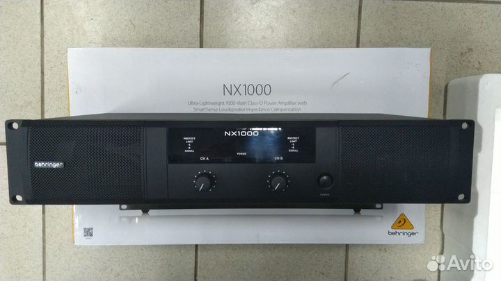 Behringer NX1000 усилитель мощности