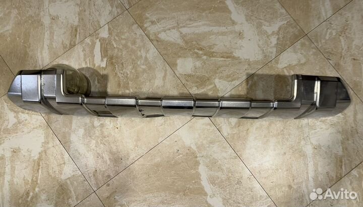 Хром Накладка диффузор бампера ML 63 w164 AMG