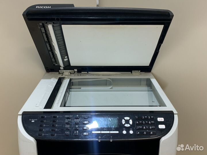 Мфу лазерное Ricoh Aficio SP 3500SF, пробег 87410