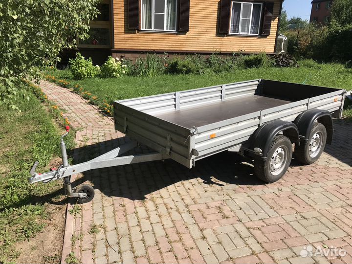 Прицепы для легковых автомобилей двухосный