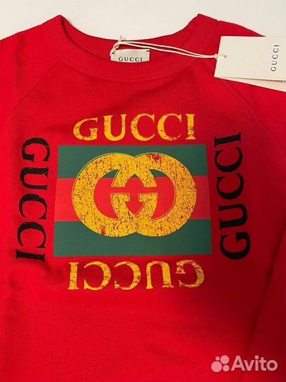 Свитшот Gucci хлопок размер на 8 лет наличие