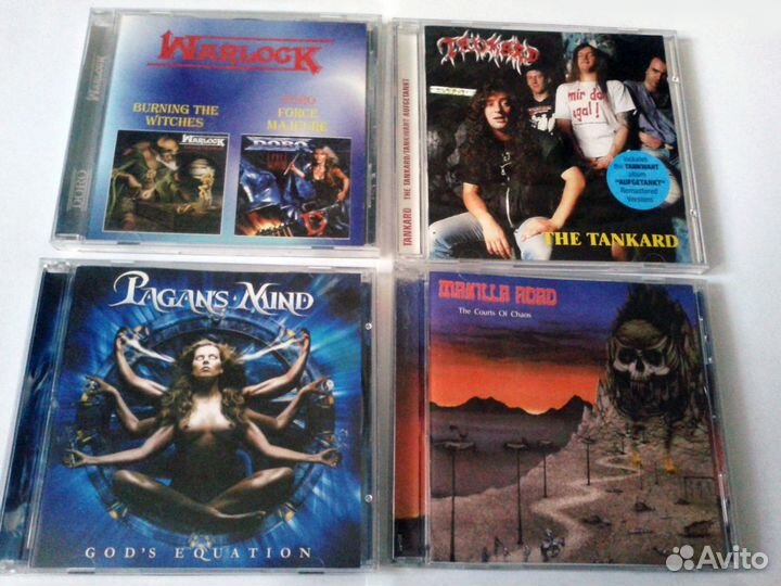 CD-диски (блюз-рок-джаз-хэви-метал) цена 4 шт