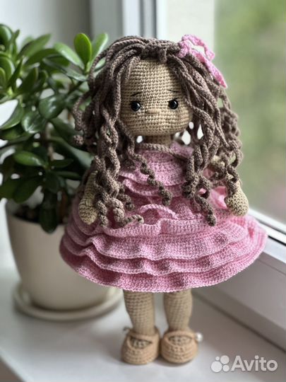 Вязаная куколка Долли, hand made
