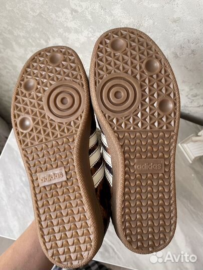 Кеды Adidas samba leopard