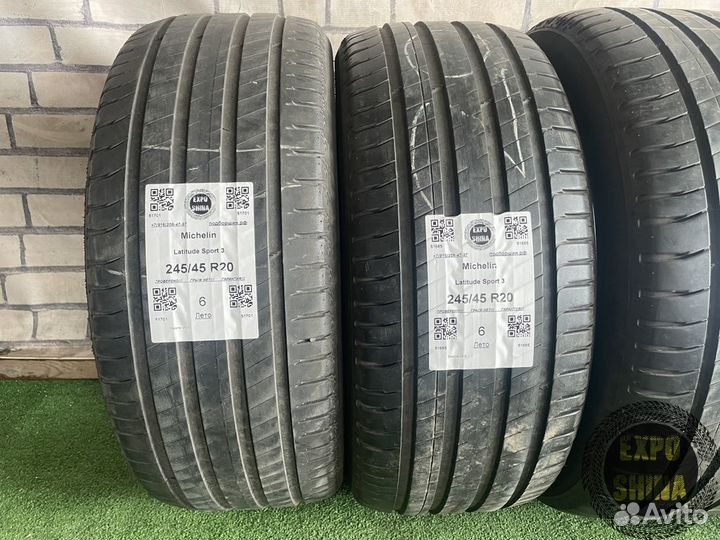 Michelin Latitude Sport 3 245/45 R20 и 285/40 R20 103W