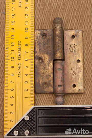 Оконная / дверная фурнитура старинная латунь