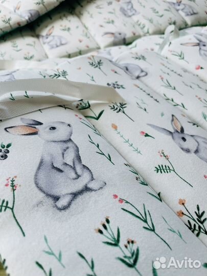 Бортики для детской кроватки 