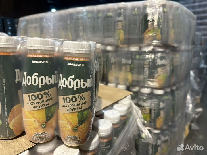 Сок Добрый 0,3л Пэт