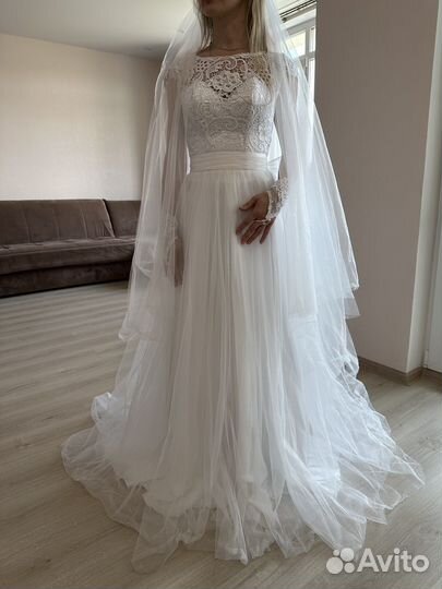 Свадебное платье 42 44