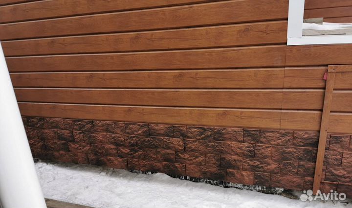 Металлосайдинг, Евроштакетник размер 1 метр № 8203