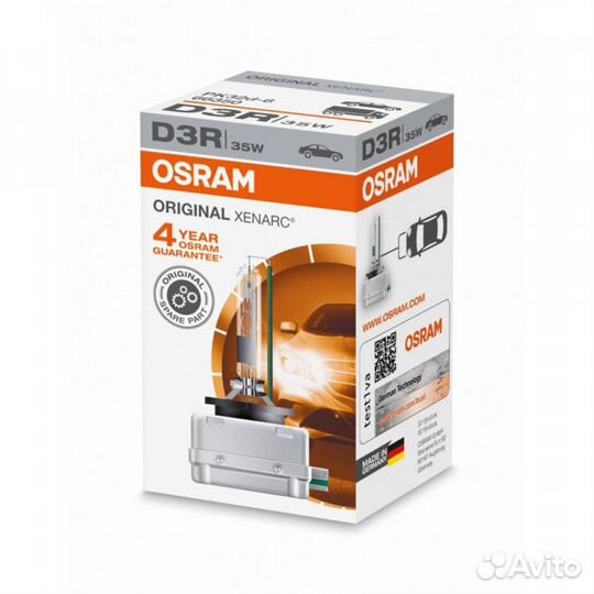 Лампа Ксенон osram D3R 4300К original