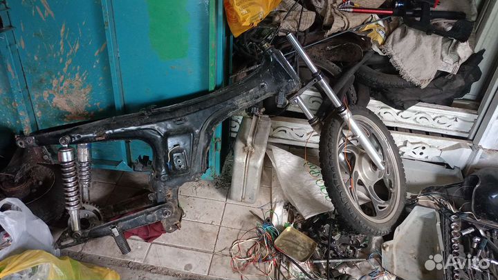 Мопед альфа разбор