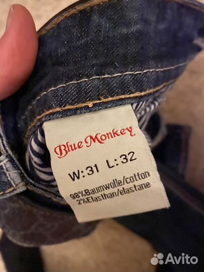 Джинсы blue monkey винтаж