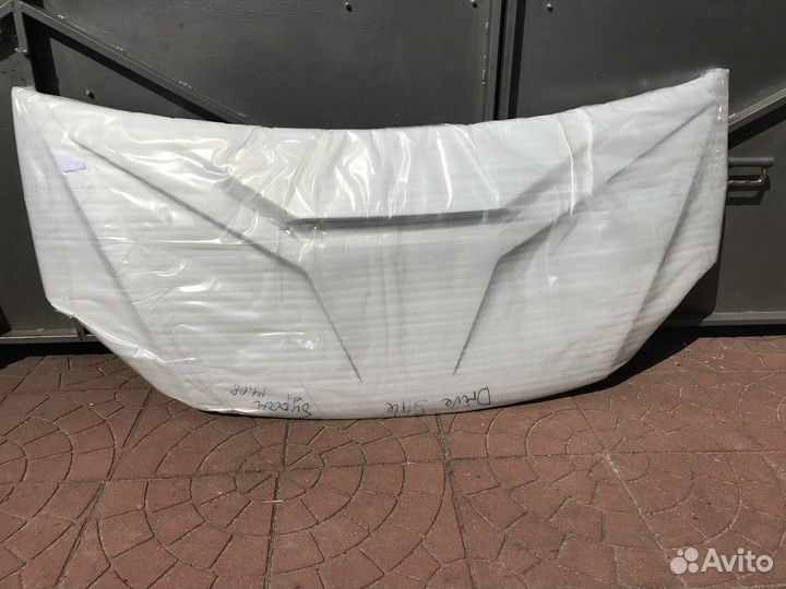 Капот на Газель Drive Style цвет Буран серебристый