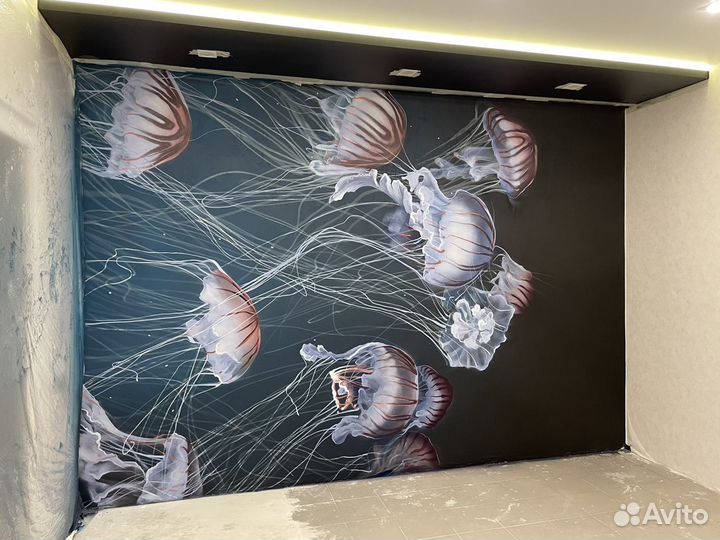 Роспись стен граффити оформление услуги художника