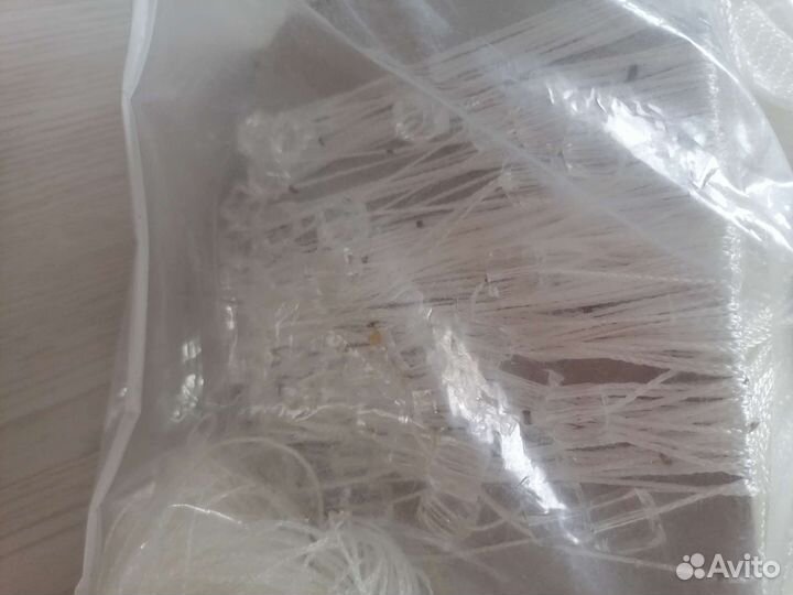 Шторы нитяные кисея