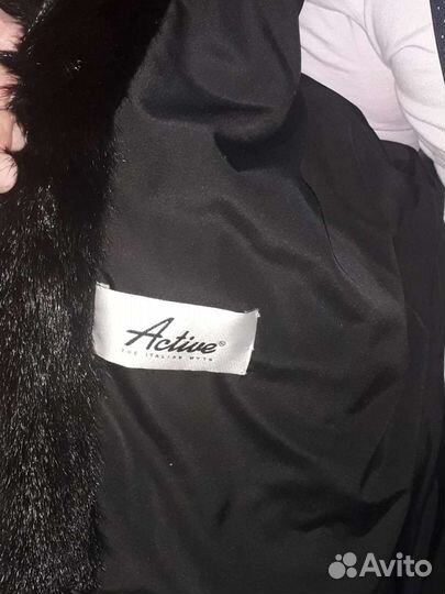 Шуба норковая мужская L