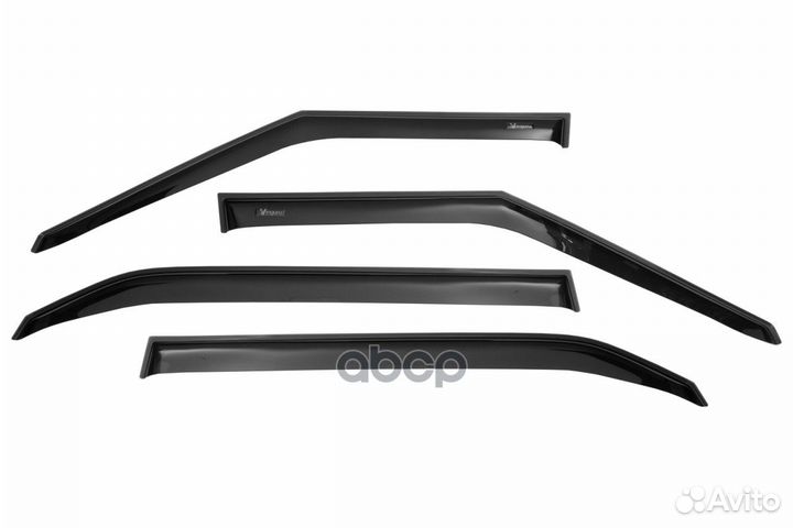 Дефлекторы окон Vinguru hyundai Creta 2016- 4 ш