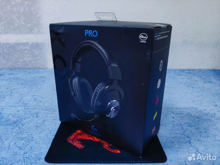 Компьютерная гарнитура Logitech G Pro X Black