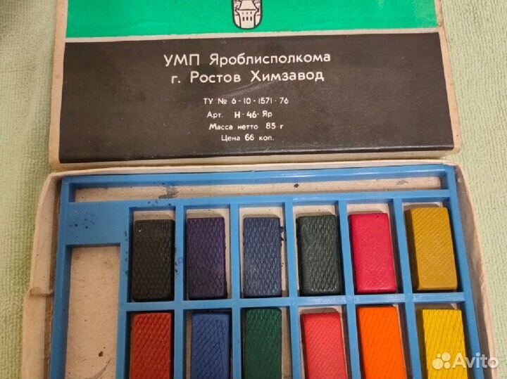 Винтажные Краски СССР