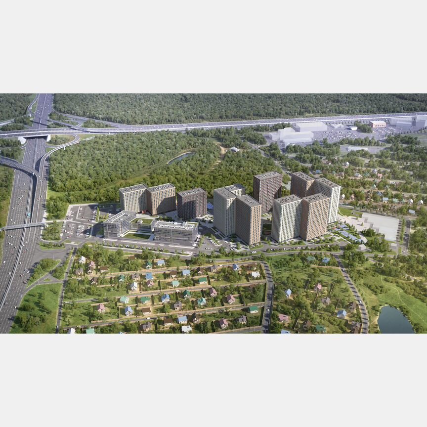 2-к. апартаменты, 54,3 м², 15/23 эт.