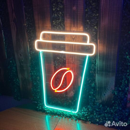 Неоновые вывески с надписью/рисунком