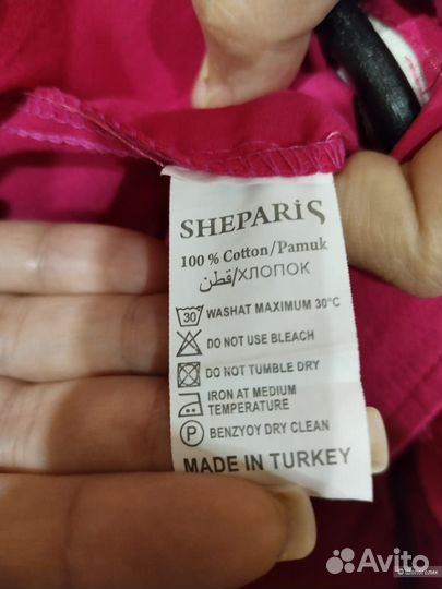 Рубашка женская хлопок 46-48 размер