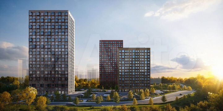 Квартира-студия, 23,8 м², 3/25 эт.