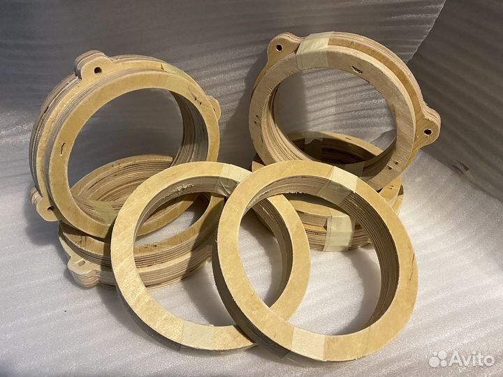 Проставочные кольца для динамиков 16,5 см (2шт)