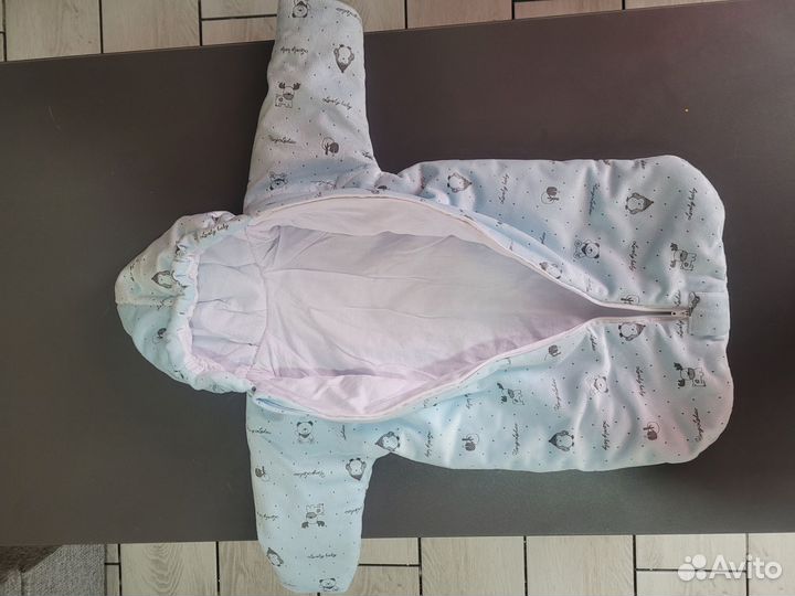 Комбинезон конверт на выписку для новорожденного