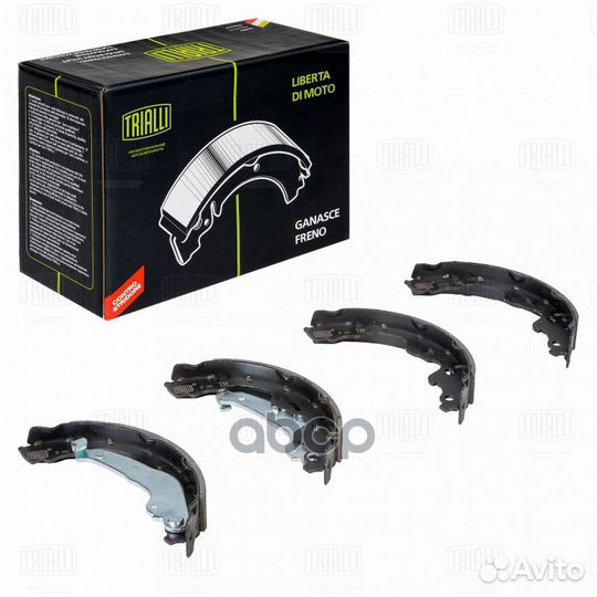 Колодки тормозные барабанные зад GF4403 Tri