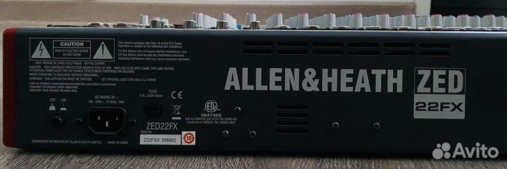 Микшерный пульт allen&heath