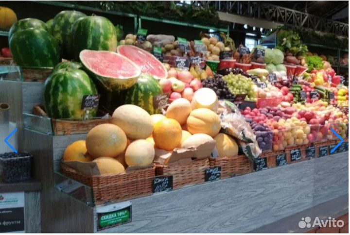 Готовый бизнес: Магазин фруктов в центре СПб