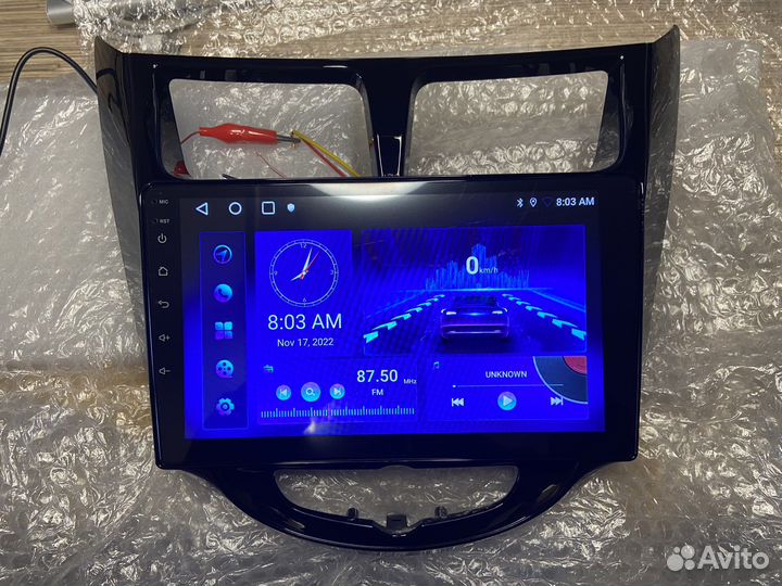 Android магнитола Hyundai Solaris 1